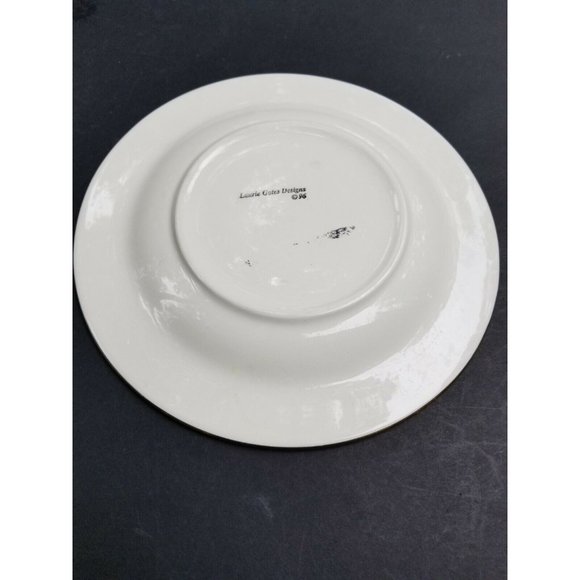 Laurie Gates Designs Plate White Gold Silver - Picture 6 of 8